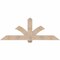Ekena Millwork Redmond Smooth Timber Gable Bracket, Douglas Fir, 72"W x 27"H x 5 1/2"D x 5 1/2"F, 9/12 Pitch GBW072X27X0606RED00SDF - alternate 1